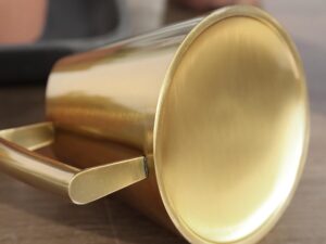 Annaffiatoio in acciaio inox 1500 ml, design moderno e resistente
