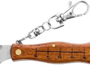 Joker MT&CO - Coltello pieghevole per funghi con lama e spazzola