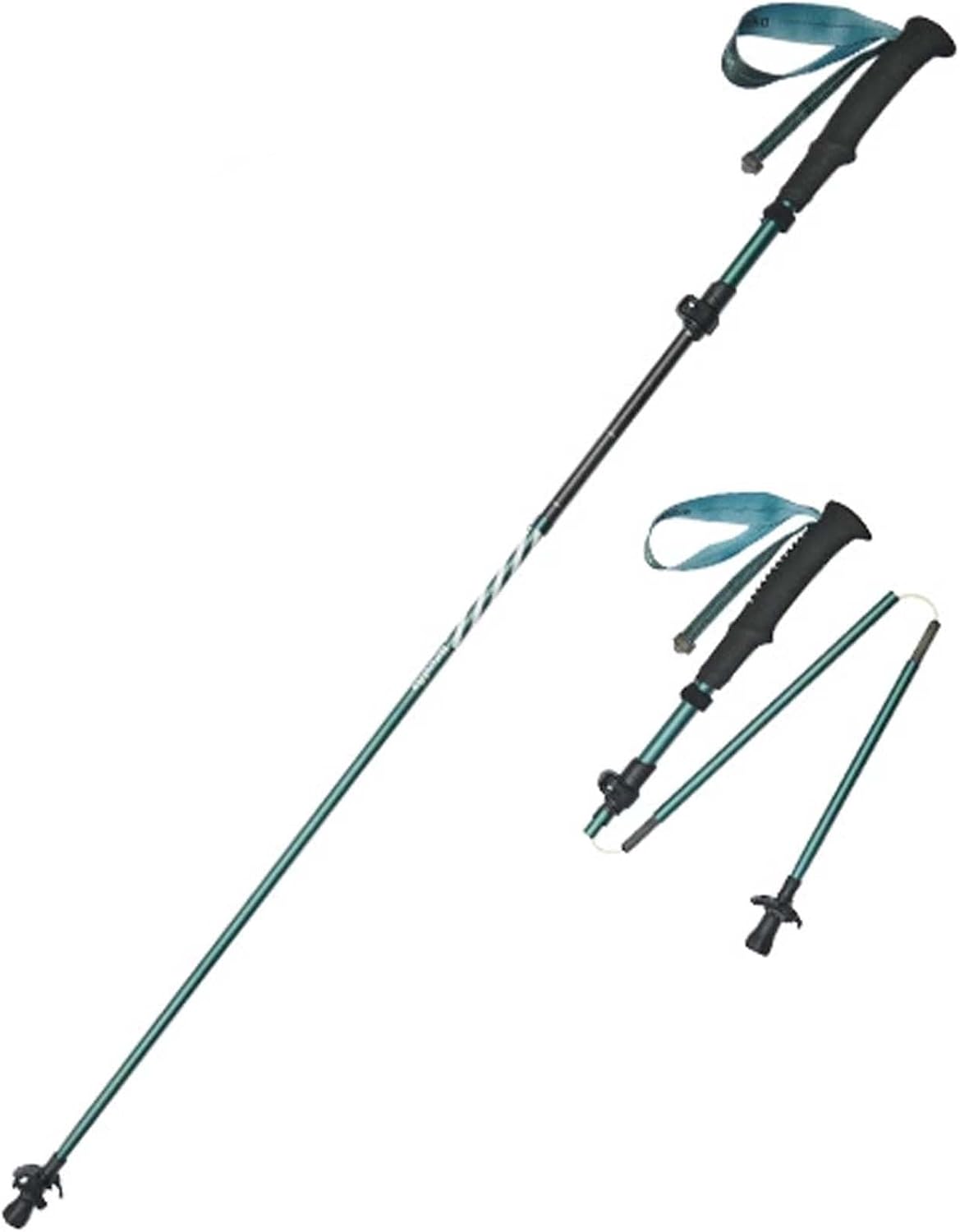 Naturehike Bastoni trekking carbonio 3K, ultra leggeri e regolabili
