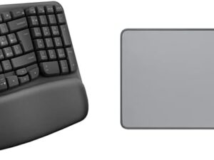 Logitech Wave Keys: Tastiera Wireless Ergonomica con Supporto Polsi