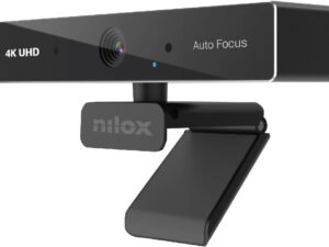Webcam Nilox 4K UHD con microfono e messa a fuoco automatica