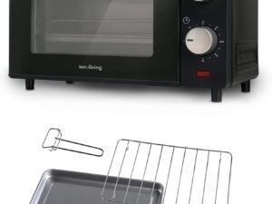 Innoliving Forno Elettrico 10L INN-790, 650W - Cotture Rapide e Croccanti