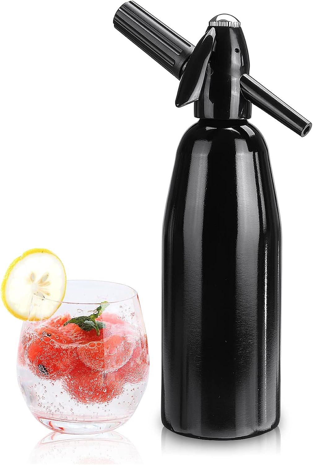 AstraLoom Soda Maker Portatile 1L - Acqua Frizzante Fai da Te