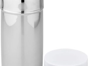 Dispenser Fackelmann per zucchero e cacao in acciaio inox