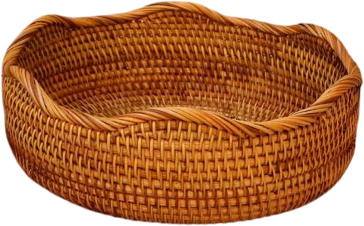 Cestino rattan per pane e frutta - Design traspirante
