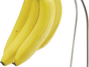 Supporto Banane KitchenCraft in Acciaio Cromato 25x25 cm