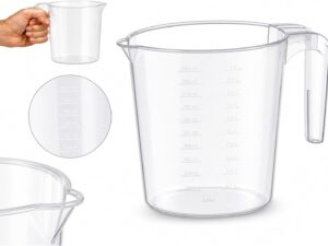 Caraffa Graduata 1L PARENCE – Dosatore Versatore Ergonomico
