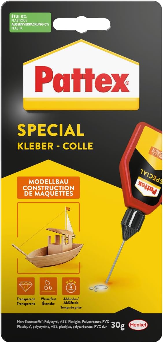 Pattex Colle Modellismo: Alta resistenza per plastica e legno