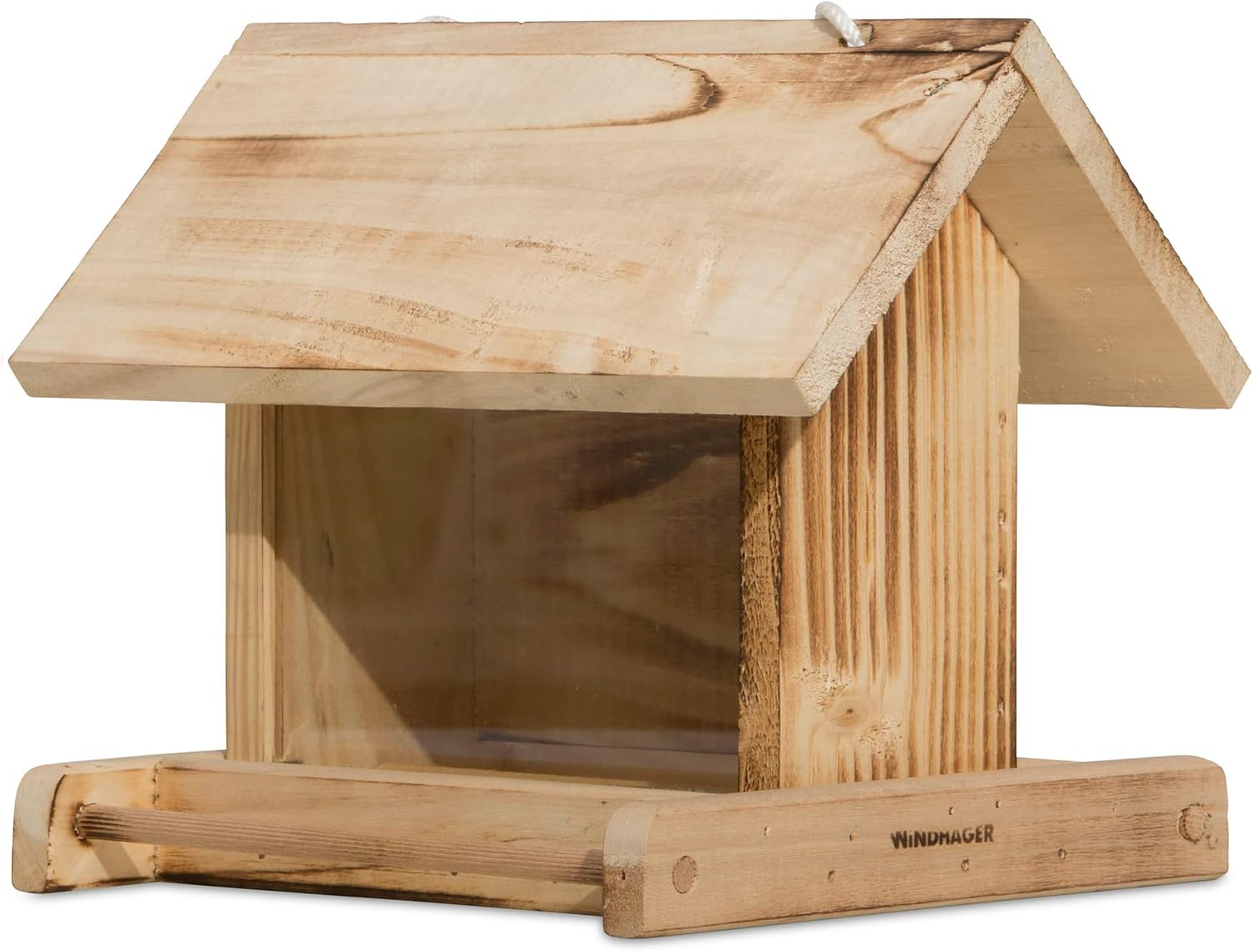 Mangiatoia Windhager in legno per uccelli
