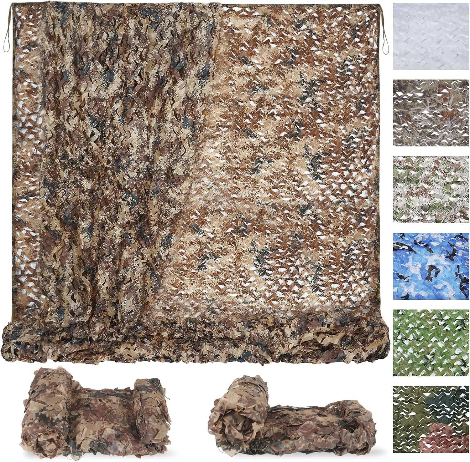 Rete mimetica deserto 304x609 cm - Oxford resistente