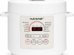 NutriChef Pentola Elettrica Multifunzione 6L, 1000W