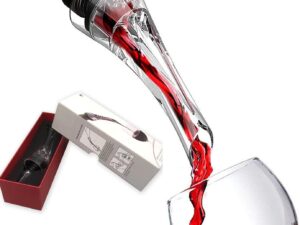 Aeratore vino 2-in-1 con tappo antigoccia HRLORK