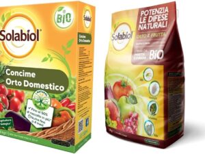 Solabiol Concime Bio Orto Domestico con Natural Booster 1,5Kg + Zeolite 1Kg