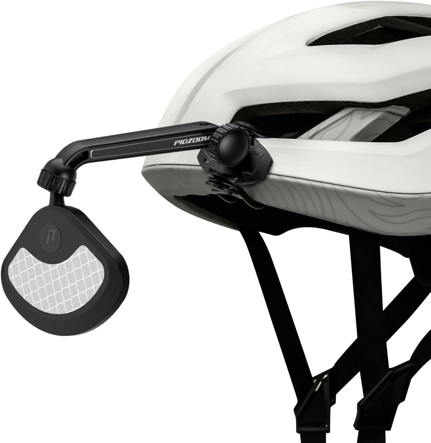 Specchietto retrovisore per casco bici PidZoom, regolabile 540°, facile da installare