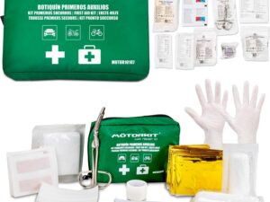 Kit Pronto Soccorso 26 Pezzi per Auto Moto Bici