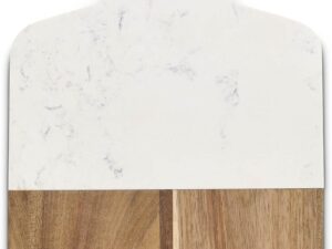 Tagliere in marmo e legno per salumi HIC Kitchen