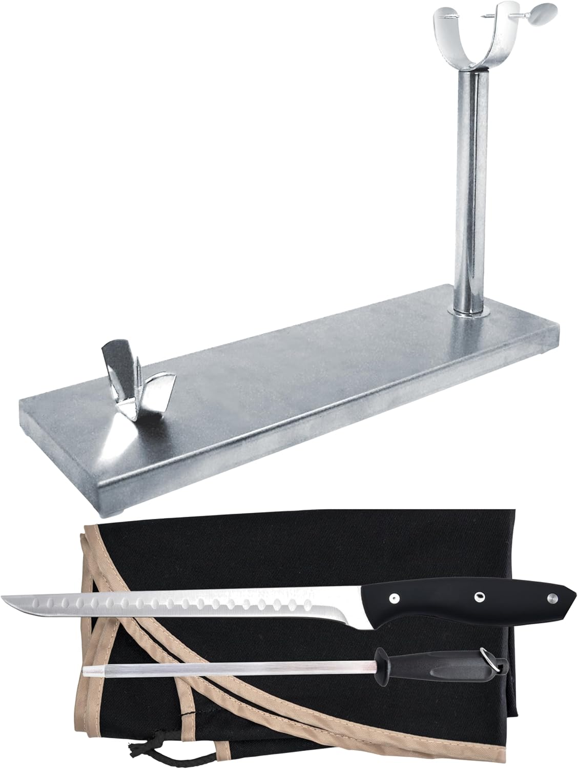 Nerthus Set Taglio Prosciutto Acciaio Inox 1207