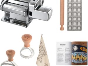 Set Pasta Elettrico Atlas 150 con 24 stampi ravioli