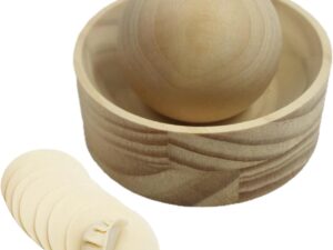 Pressa per ravioli in legno | Utensile manuale per pasta fresca