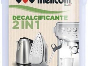 Meliconi Decalcificante Eco 2-in-1, 2 Flaconi da 250ml