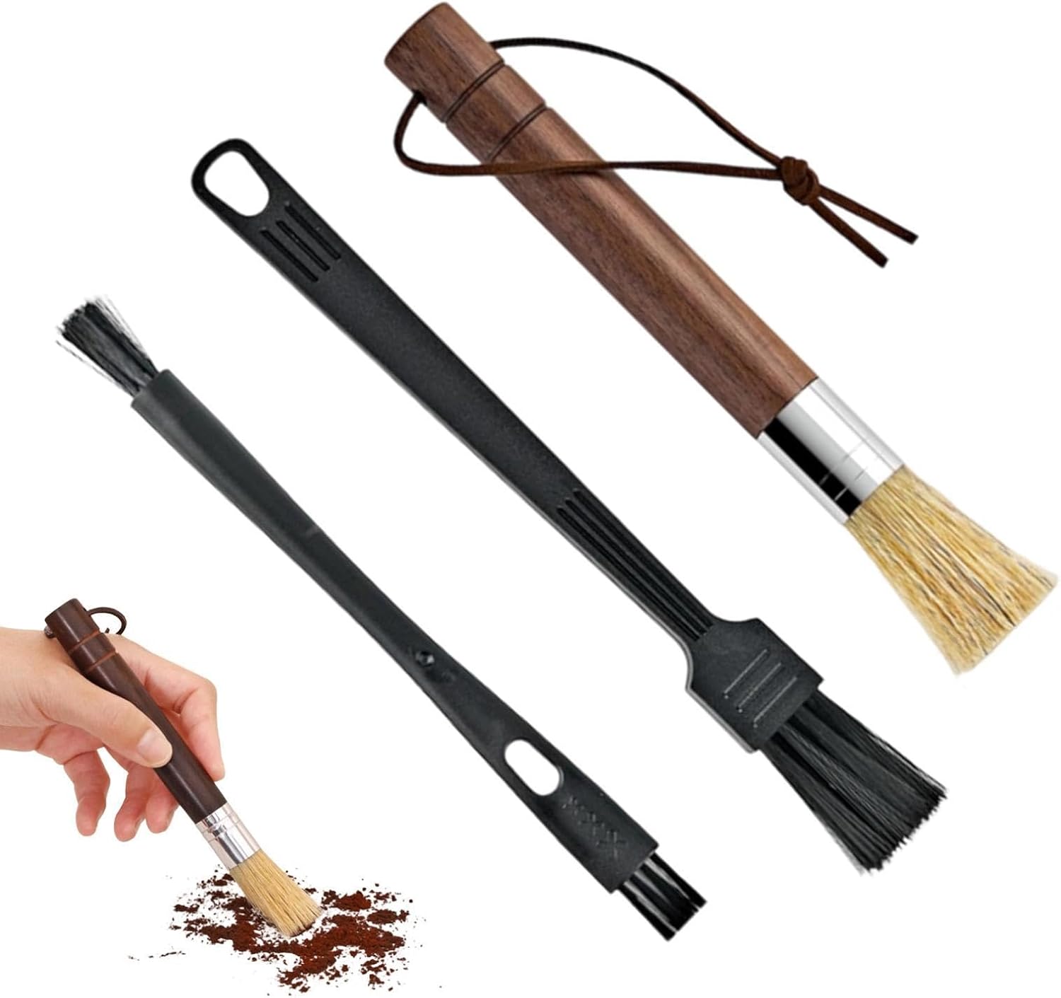 Pennello pulizia macinacaffè - Spolveratore manuale