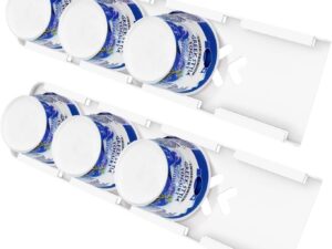 Sophico Organizer per yogurt, 4 posizioni, bianco