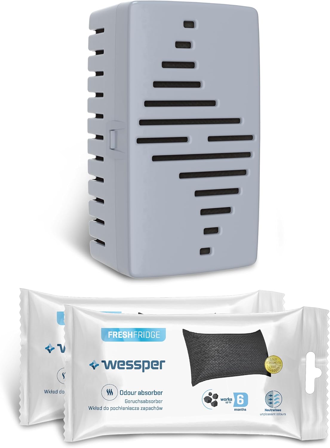 Wessper Fresh Fridge - Assorbitore odori per frigorifero