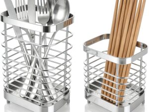 Portaposate in acciaio inox MUXHEL, 2 pezzi