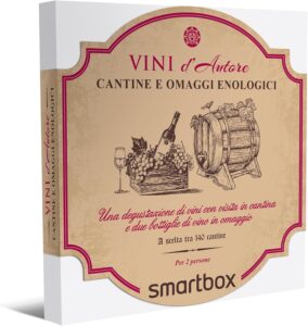 Smartbox Cofanetto Regalo Vini per 2 Persone