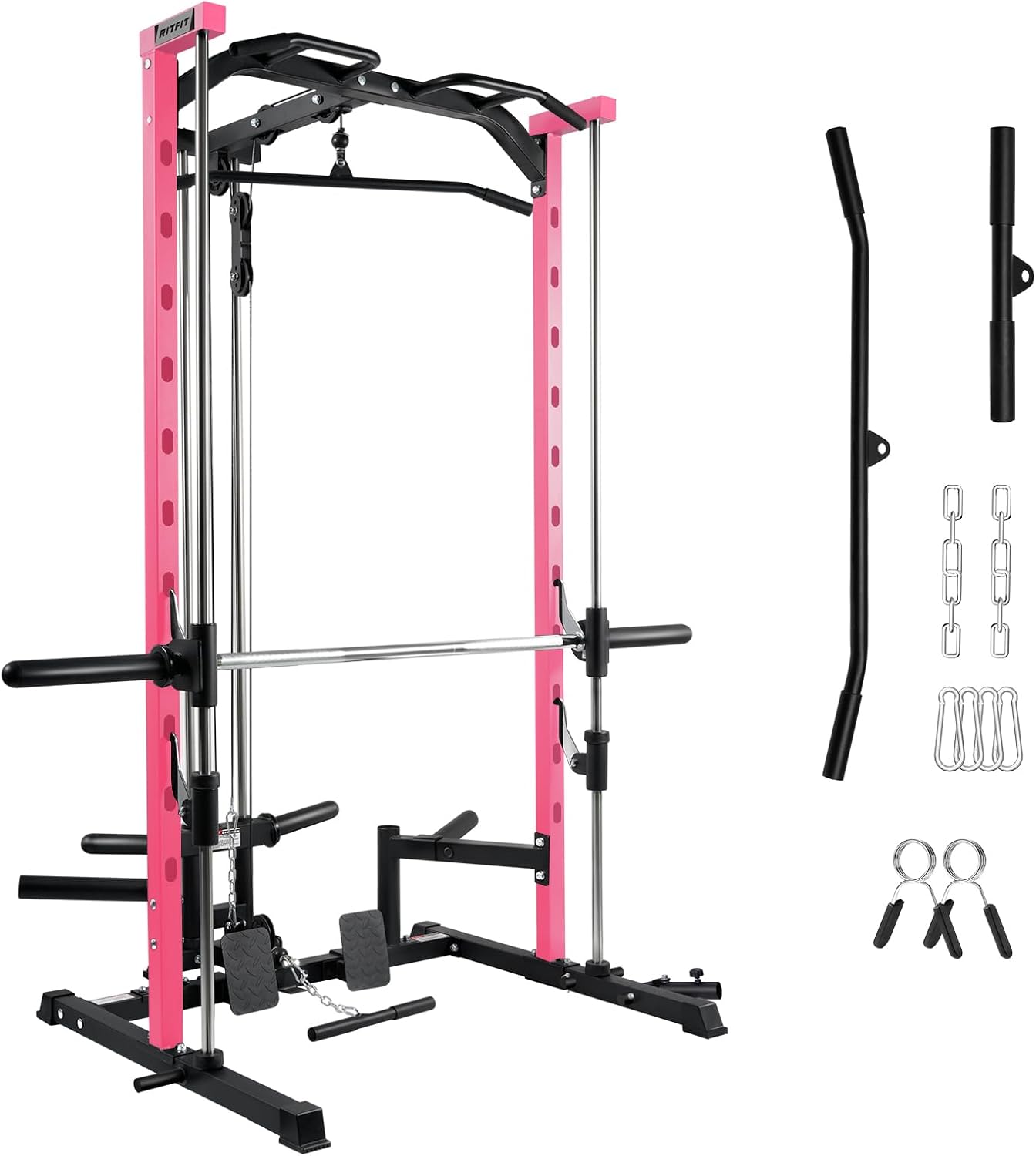 RitFit Power Rack Smith Machine 450 kg - Palestra Casa