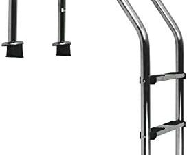 Scaletta piscina interrata FLEXINOX AISI 304L - 3 gradini