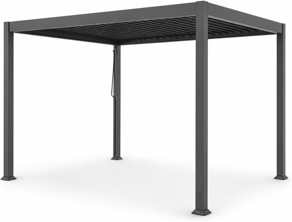 Pergola Bioclimatica 3x4 m | Acciaio e Alluminio | OPEN.AIR