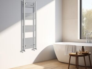 NRG Termoarredo Scaldasalviette Cromato 1400x400 mm