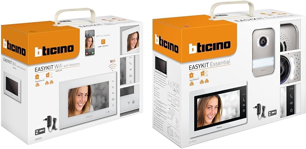 Bticino EasyKit Videocitofono Wifi Monitor Aggiuntivo 7"