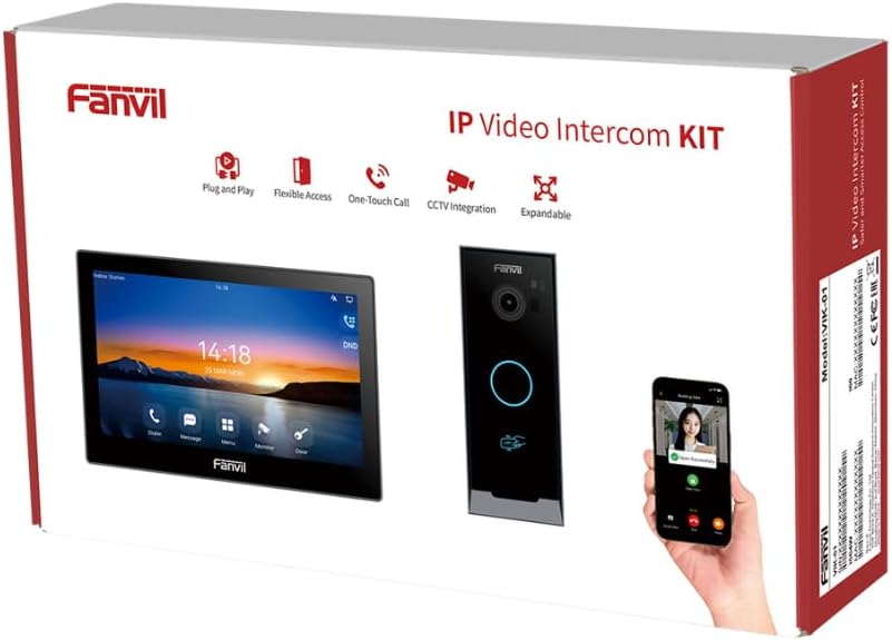 Fanvil VIK-01: Kit videocitofono IP con monitor i504W