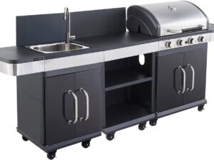 Cook'in Garden Cucina esterna FIDGI 4 - Barbecue a gas 5 fuochi