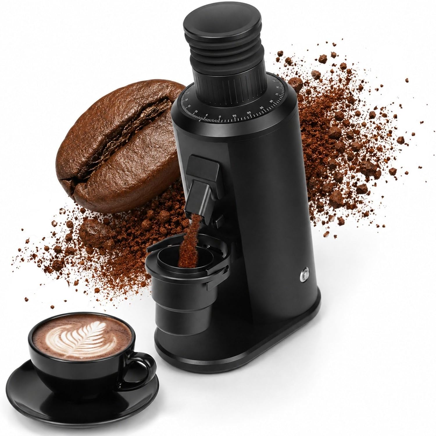 Macinacaffè Elettrico 80mm Single Dose HCAUYNN