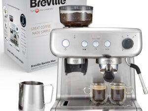 Breville Barista Max: Macchina Espresso Pro con PID e Macina Caffè