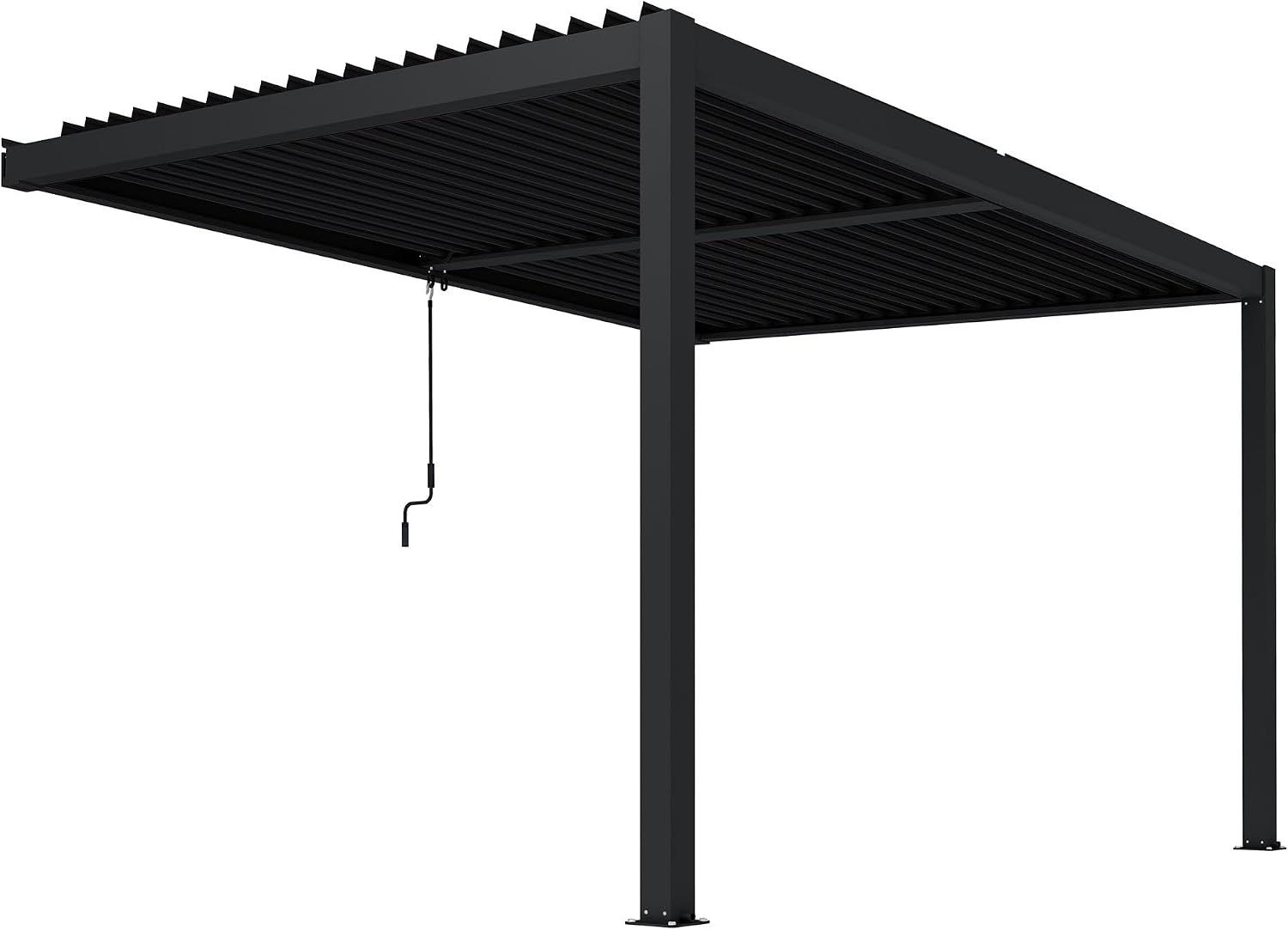 Pergola bioclimatica Milani Home 3x2,5 m antracite