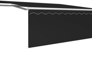 vidaXL Tenda Automatica 4x3m Parasole LED Sensore Vento