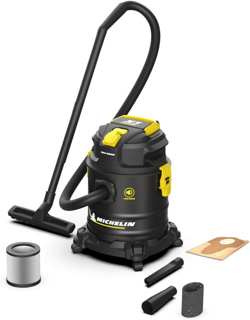 Aspiratore MICHELIN X3 20L S 800W - Solidi/Liquidi