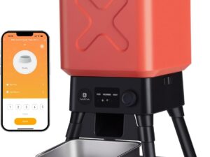 Alimentatore automatico cani 14L WiFi e batteria