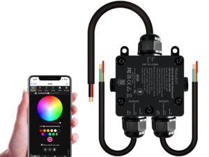 WeGoIOT Controller WLED impermeabile IP65 per LED RGB WS2812B