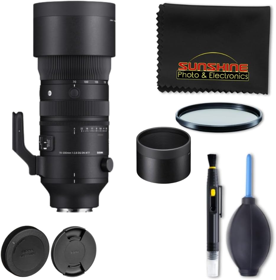 Sigma 70-200mm f/2.8 per Sony: Bundle + 4 anni garanzia