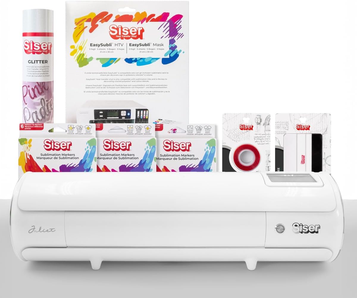 Siser Juliet® Pacchetto Subli: Plotter + Termovinile + Accessori