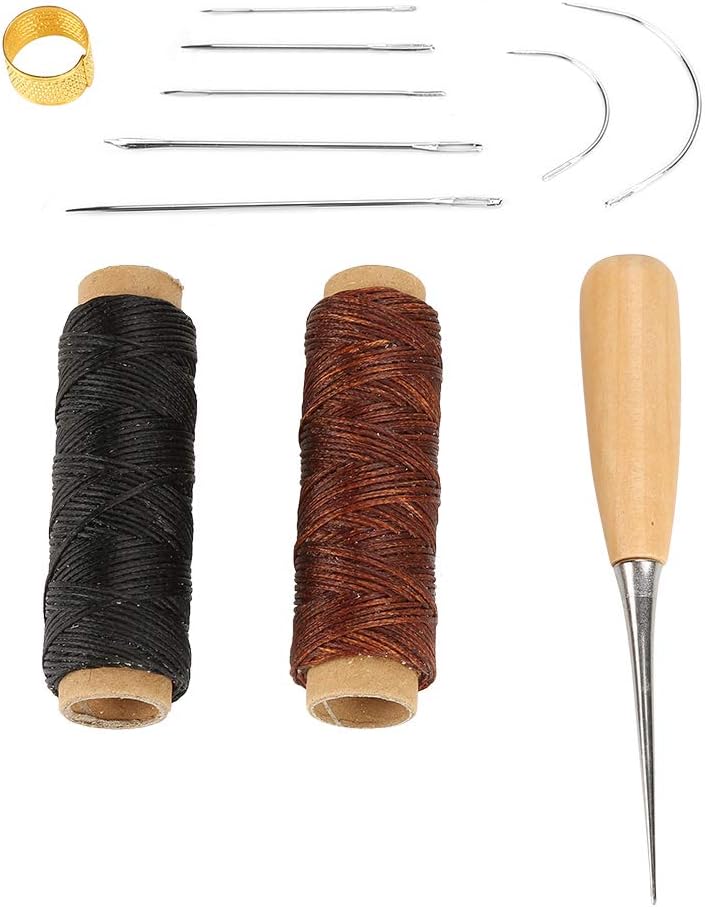 Kit cucito professionale pelle e borse 11 pezzi