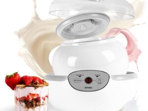 Duronic YM1: Yogurtiera elettrica con 1 vasetto da 1.5L