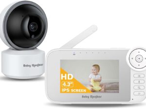 Baby Monitor Video con Visione Notturna e Rilevamento Pianto