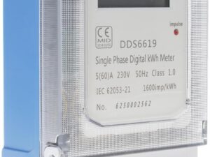 Contatore Elettrico LCD a Parete KWh Meter ALBERTRO