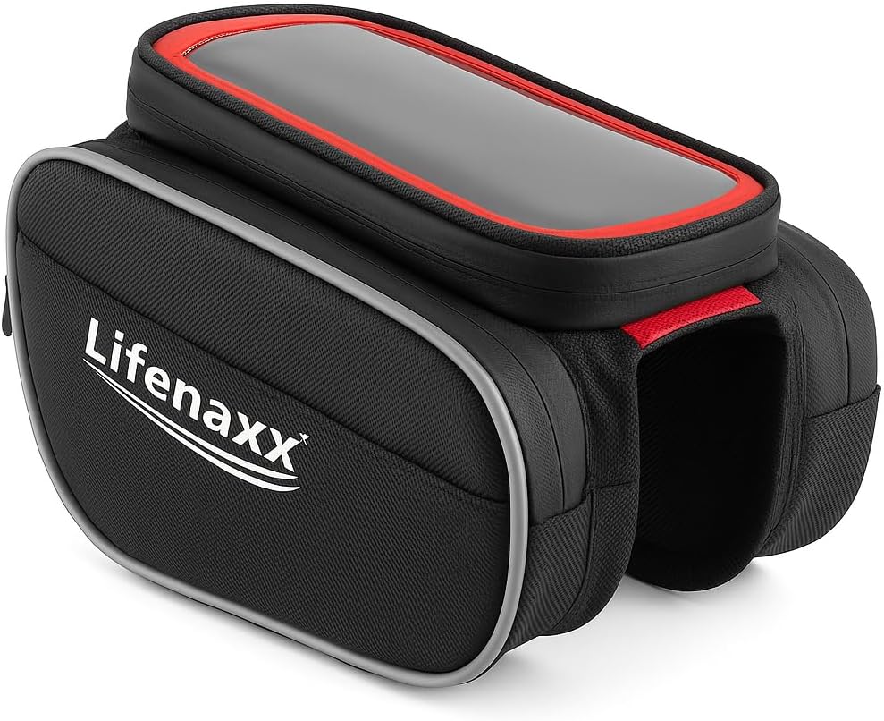 Borsa telaio bici Lifenaxx 3L per smartphone fino a 6,7"